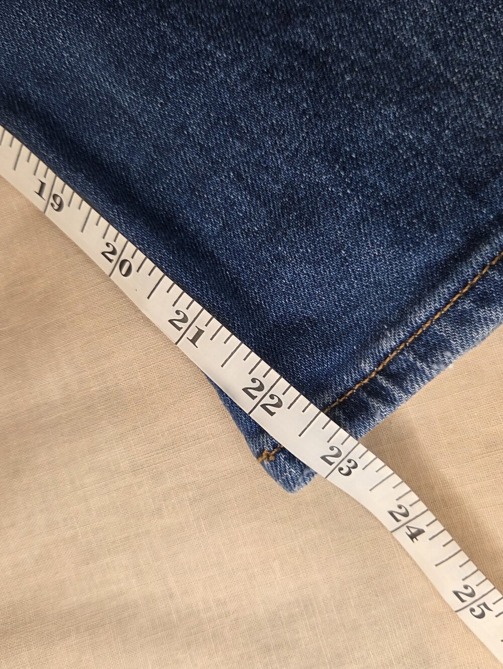 LOFT Kick Crop Jeans Size 29/8 Medium Wash Flare Cropped Denim High Rise - Picture 7 of 10